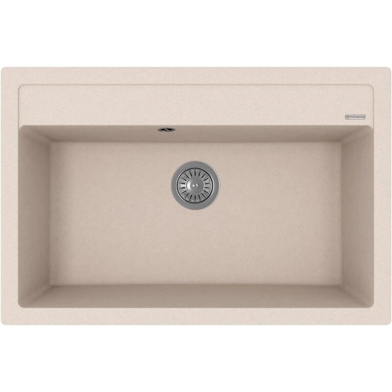 Изображение товара Кухонная мойка Florentina Липси из искусственного кварца бежевый 77x51 см