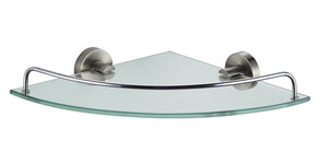 Изображение товара Полка Fixsen Modern FX-51503A угловая хромированная стеклянная