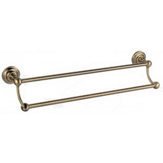Изображение товара Полотенцедержатель Fixsen Retro FX-83802 двойной бронза 63 см