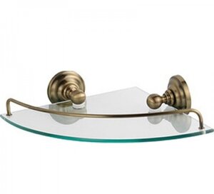 Изображение товара Полка Fixsen Retro FX-83803A угловая, бронза