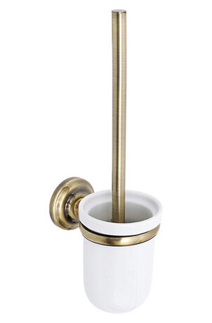 Изображение товара Ершик для унитаза Fixsen Retro X-83800 бронза, настенный дизайн ретро