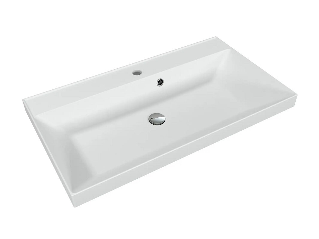 Изображение товара Раковина Florentina Астория 80 см кварцевый композит жасмин