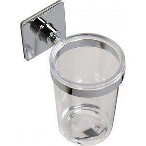 Изображение товара Стакан Fixsen Square FX-93106 для зубных щеток хром настенный