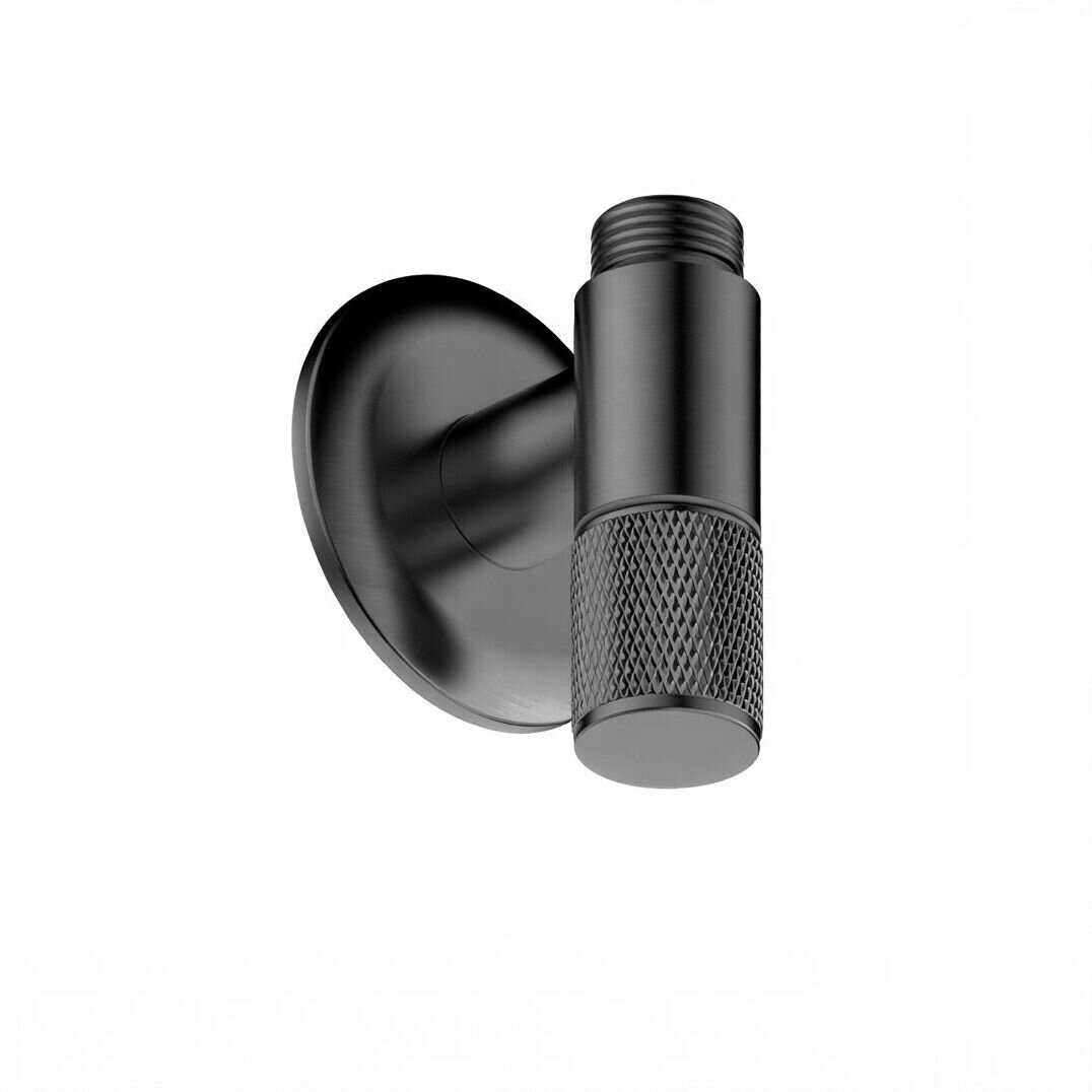 Изображение товара Угловой запорный кран-вентиль WasserKRAFT A370, PVD-покрытие графит