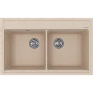 Изображение товара Мойка кухонная Florentina Липси 20.370.E0820.104, цвет бежевый