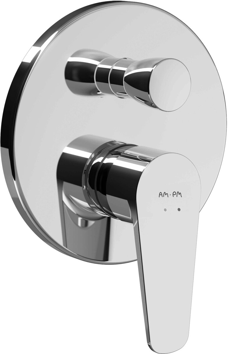 Изображение товара Смеситель для ванны и душа Am.Pm Inspire F5085000 встроенный хром 10 лет гарантии