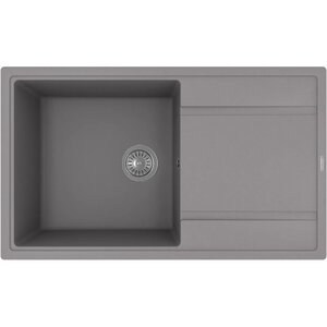 Изображение товара Мойка кухонная Florentina Липси 20.130.D0860.307 из искусственного кварца серый шелк