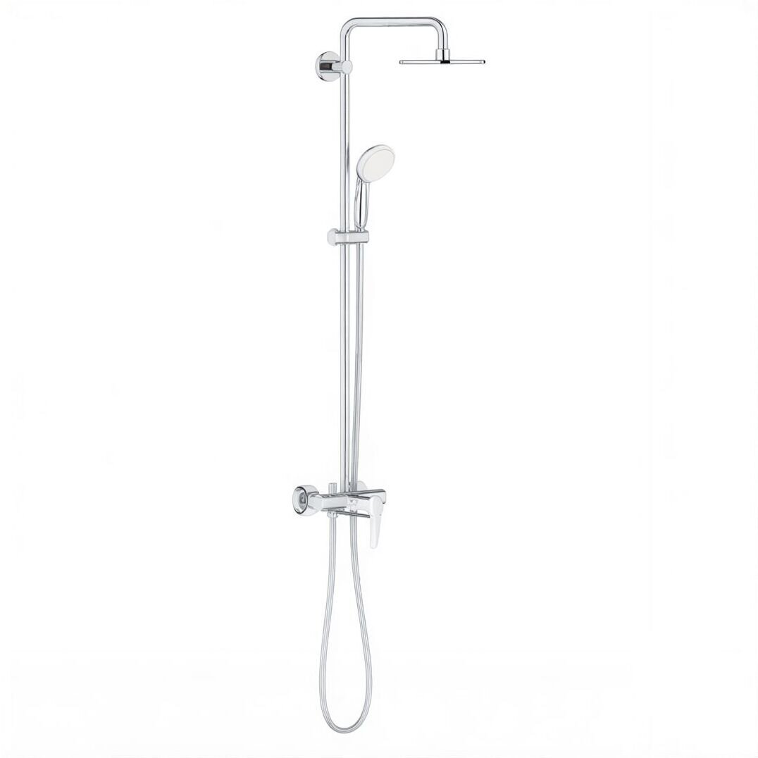 Изображение товара Душевая система Grohe New Tempesta Cosmopolitan 200 26244001 (26244000) со смесителем Изображение товара Душевая система Grohe New Tempesta Cosmopolitan 200 26244001 (26244000) со смесителем