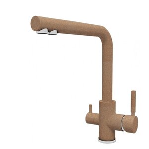 Изображение товара Смеситель для кухонной мойки Dr. Gans Акцент Dg 339.06H.2123.406, с подключением к фильтру, терракота