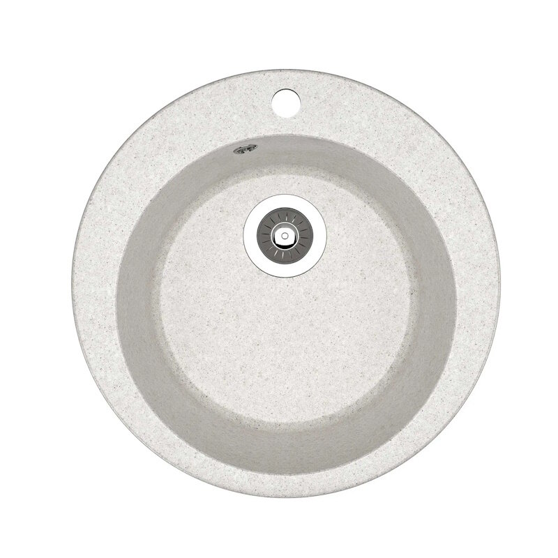 Изображение товара Кухонная мойка Dr. Gans Гала из искусственного мрамора, 51 см, серая