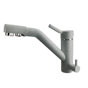 Изображение товара Смеситель для кухонной мойки Dr. Gans Дуэт Dg 339.07L.2123.409, с подключением к фильтру, базальт