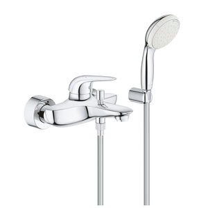 Изображение товара Смеситель для ванны и душа Grohe Eurostyle, 2372930A (23729003), с душевым набором, хром