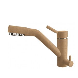 Изображение товара Смеситель для кухонной мойки Dr. Gans Дуэт Dg 339.07L.2123.406, с подключением к фильтру, терракота