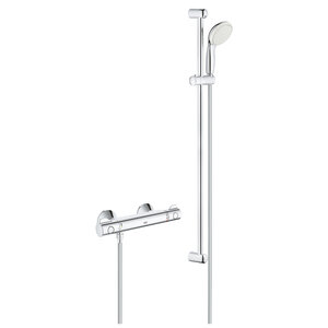 Изображение товара Термостат для душа Grohe Grohtherm 800, 34566001 (34566000), с душевым гарнитуром, хром