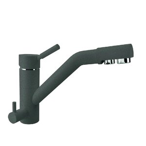 Изображение товара Смеситель для кухонной мойки Dr. Gans Дуэт Dg 339.07L.2123.407, с подключением к фильтру, черный