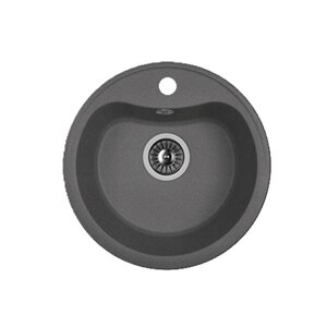 Изображение товара Кухонная мойка Dr. Gans Дора 25.015.B0435.411, 43.5 см, литьевой мрамор, графит