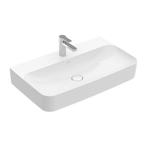 Изображение товара Раковина Villeroy&Boch Finion 41688CR1, 80 x 47 см, альпийский белый (Ya)