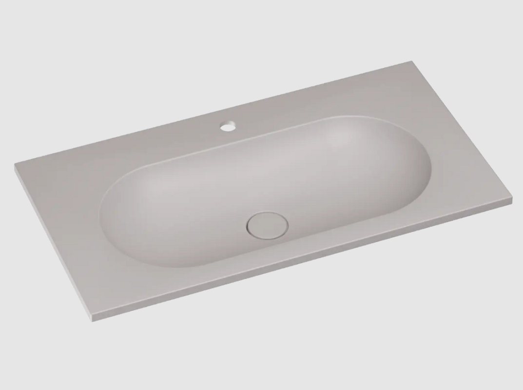 Изображение товара Раковина Florentina Гавана 90 см кварцевый композит жасмин стильная