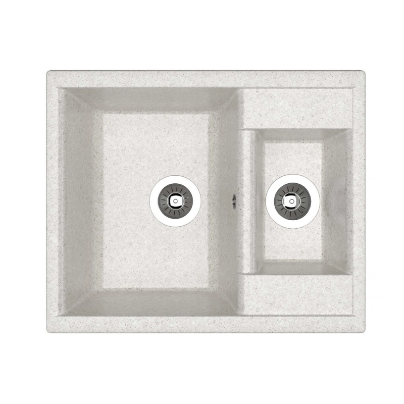 Изображение товара Кухонная мойка Dr. Gans Астра 620х510 из литьевого мрамора серого цвета