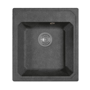 Изображение товара Кухонная мойка Dr. Gans Кардинал 29.030.B0450.411, 45 см, литьевой мрамор, графит