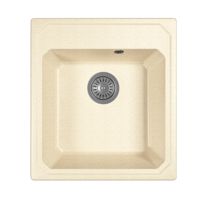 Изображение товара Кухонная мойка Dr. Gans Кардинал из литого мрамора 45 см латте