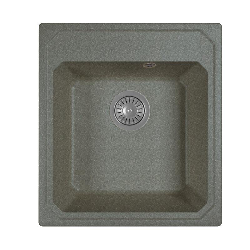 Изображение товара Кухонная мойка Dr. Gans Кардинал 29.030.B0450.407 45 см литьевой мрамор черная