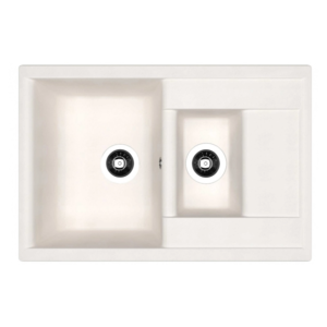 Изображение товара Кухонная мойка Dr. Gans Астра 76 см литьевой мрамор белая