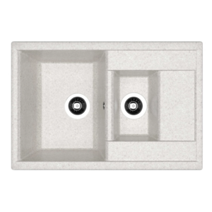 Изображение товара Кухонная мойка Dr. Gans Астра из литьевого мрамора 76 см с серым цветом