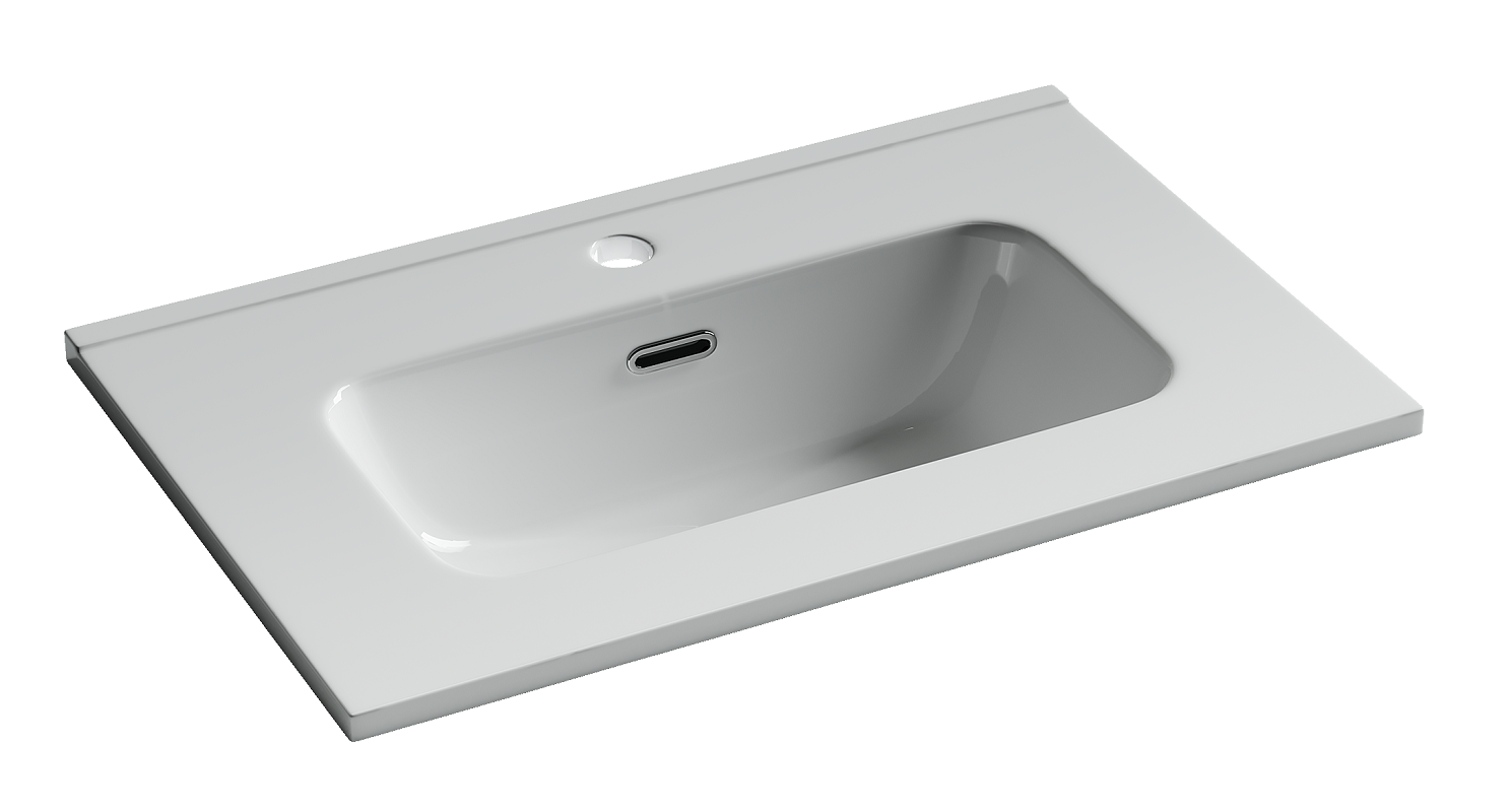 Изображение товара Раковина Sancos Compact CN7025, 60 см, фарфор, белая