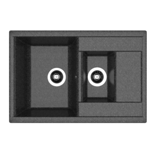 Изображение товара Мойка кухонная Dr. Gans, Астра, 25.065.D0760.407, 76 см, литьевой мрамор, черная