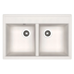 Изображение товара Кухонная мойка Dr. Gans Астра 78 см литьевой мрамор белая