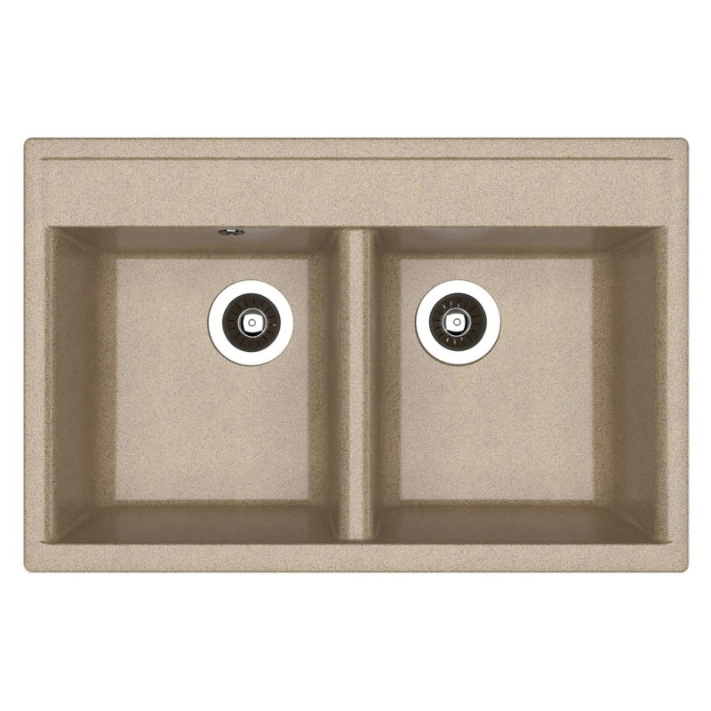Изображение товара Мойка кухонная Dr. Gans, Астра, 25.060.E0780.405, 78 см, литьевой мрамор, терра
