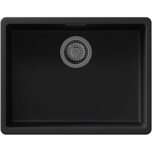 Изображение товара Кухонная мойка Florentina Мадена антрацит кварцевая 44х42 см с антибактериальным покрытием