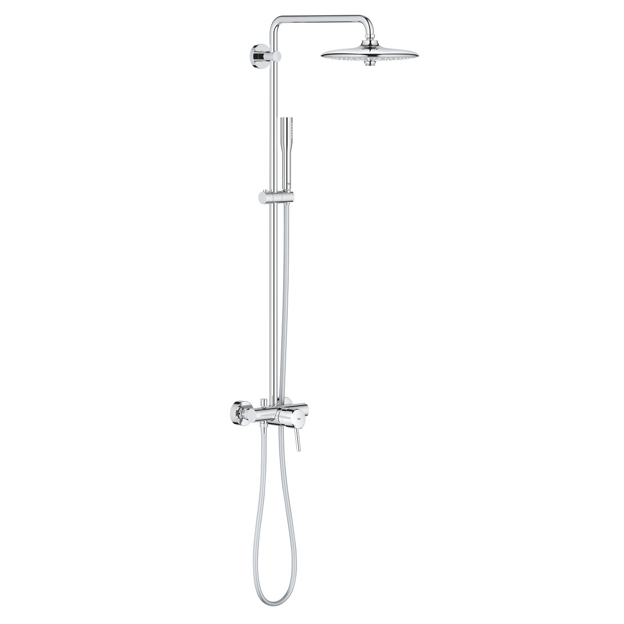 Изображение товара Душевая система Grohe Euphoria Concetto 260 23061002 - верхний душ 260, хром Изображение товара Душевая система Grohe Euphoria Concetto 260 23061002 - верхний душ 260, хром