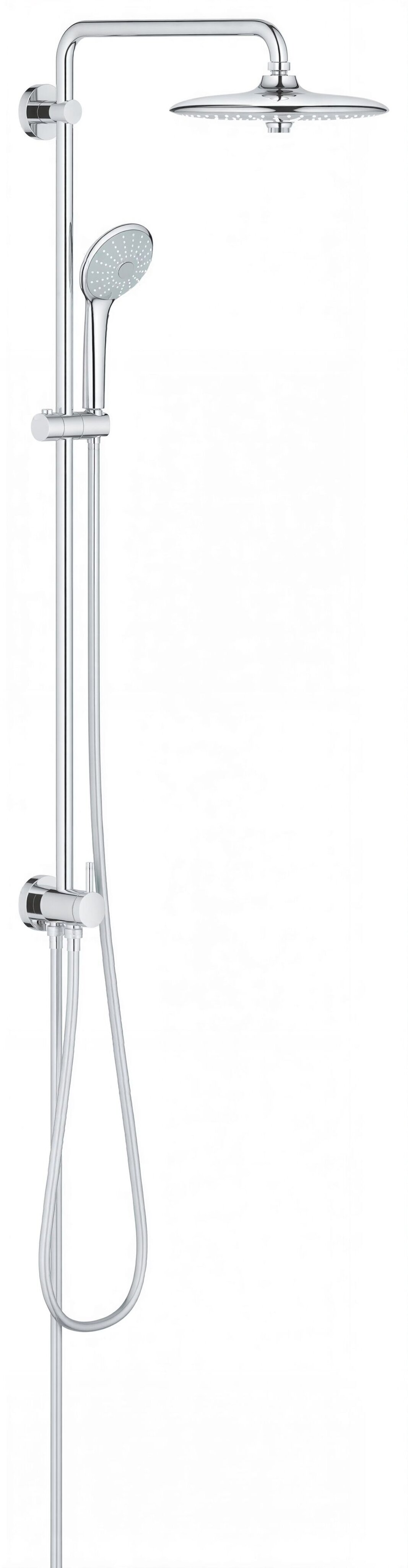 Изображение товара Душевая стойка Grohe Euphoria 260 с верхним душем и 3 режимами струи Изображение товара Душевая стойка Grohe Euphoria 260 с верхним душем и 3 режимами струи