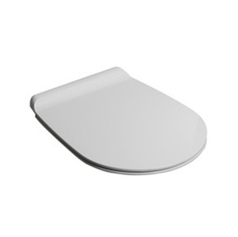 Изображение товара Крышка-сиденье Simas Vignoni VI004bi/cr с микролифтом белое хромированные петли