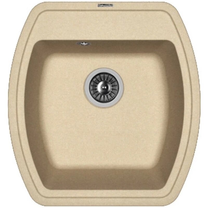 Изображение товара Кухонная мойка Florentina Нире из искусственного мрамора бежевый модульная для кухни