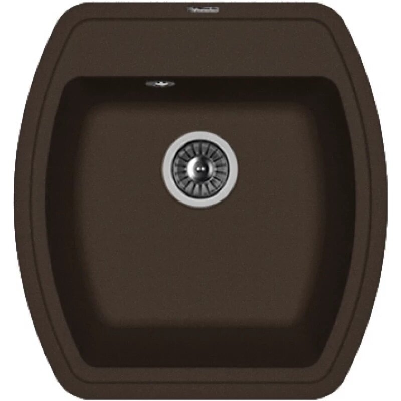 Изображение товара Кухонная мойка из искусственного мрамора Florentina Нире 48x51 см антрацитовая