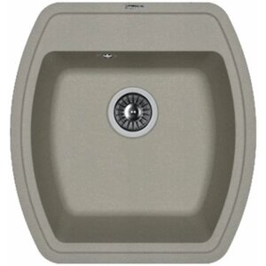 Изображение товара Мойка кухонная Florentina Нире из искусственного мрамора 48x51 см антрацит