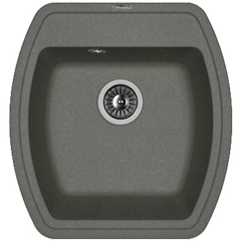 Изображение товара Кухонная мойка Florentina Нире из искусственного мрамора черный матовый 48x51 см Изображение товара Кухонная мойка Florentina Нире из искусственного мрамора черный матовый 48x51 см