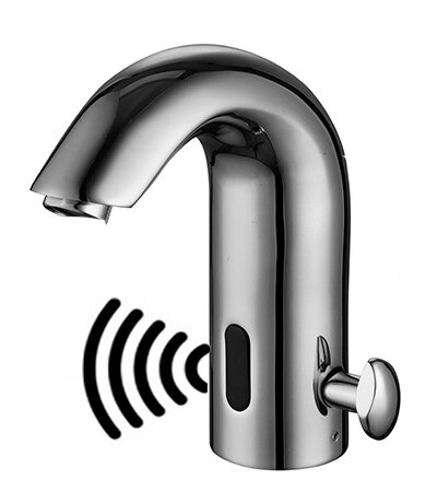 Изображение товара Бесконтактный сенсорный смеситель для раковины Lemark Project LM4656CE хром
