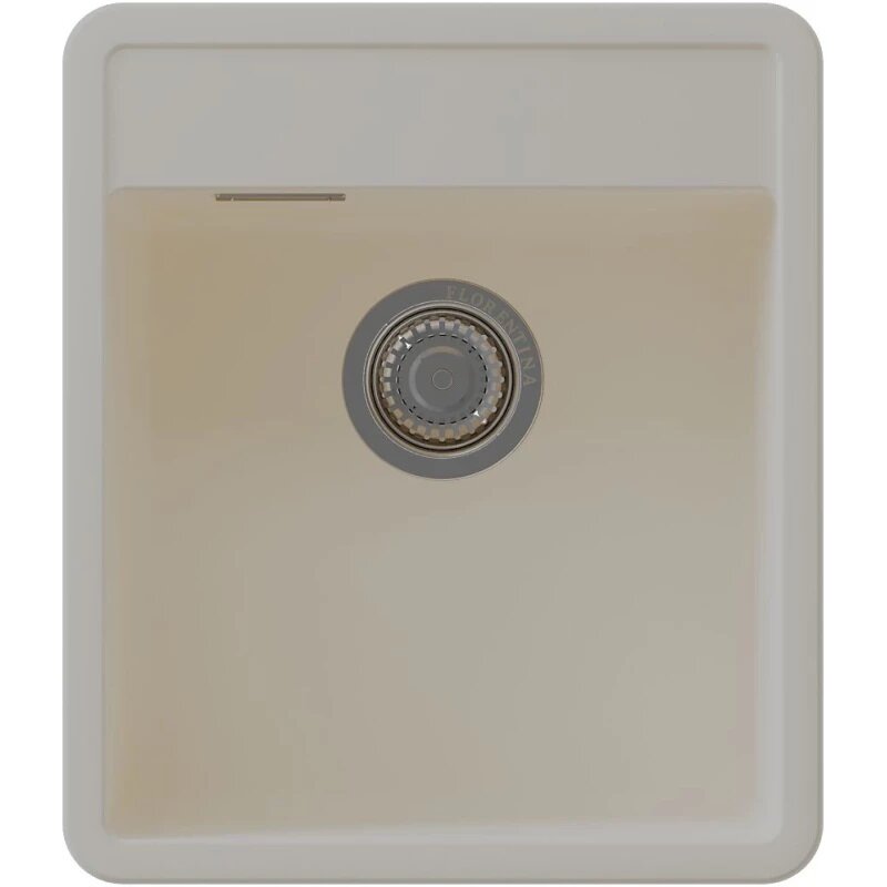 Изображение товара Кухонная мойка из искусственного кварца Florentina Пьемонт 44x51 см шампань