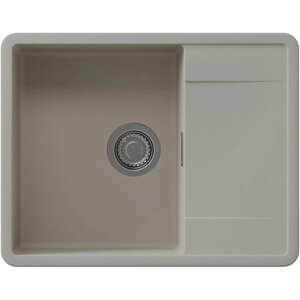 Изображение товара Мойка кухонная Florentina Пьемонт 17.030.C0650.305 из искусственного кварца серый