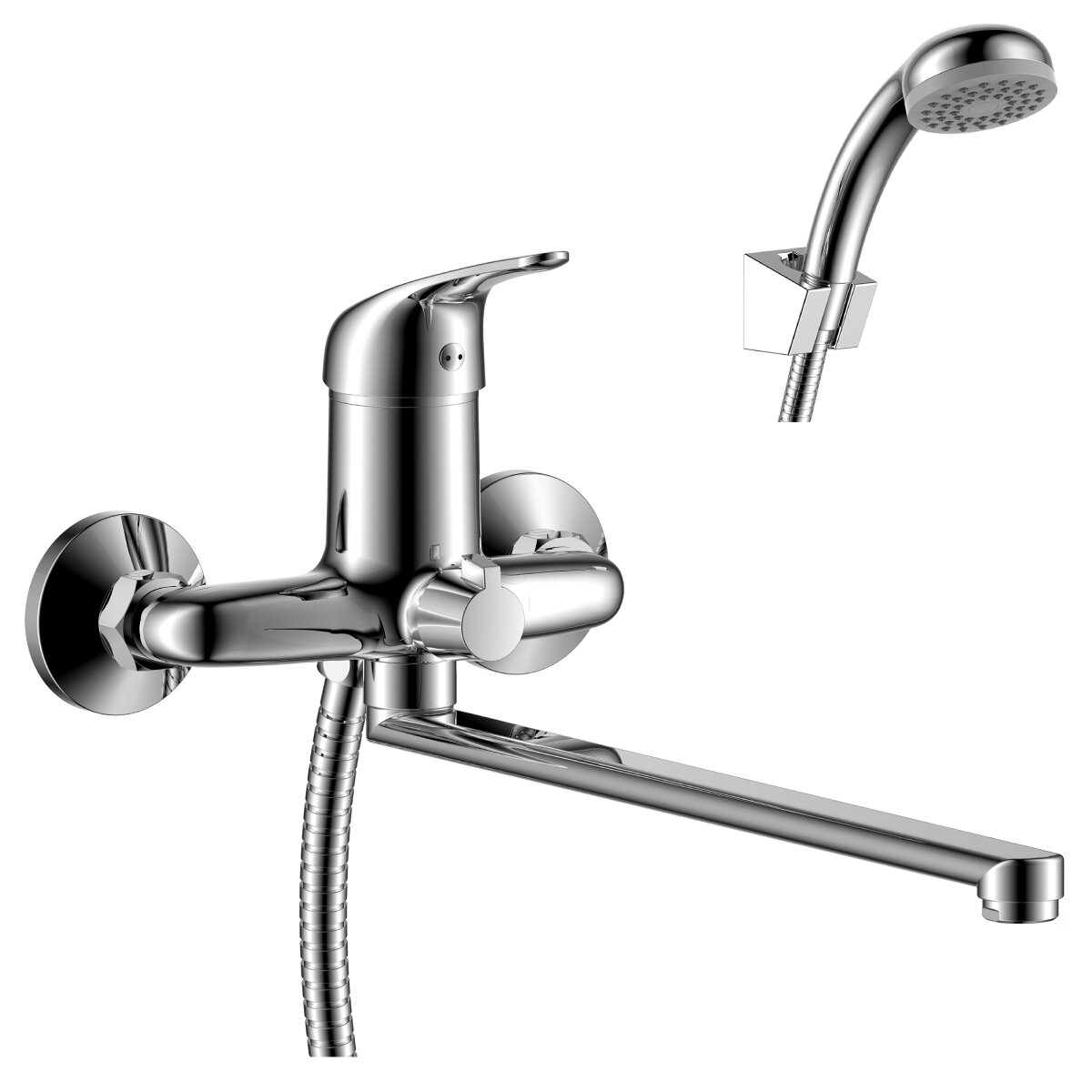 Изображение товара Смеситель для ванны Rossinka Y40-32 с душевым гарнитуром