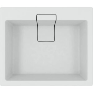 Изображение товара Кухонная мойка Florentina Ривьера 600 из искусственного кварца белая матовая