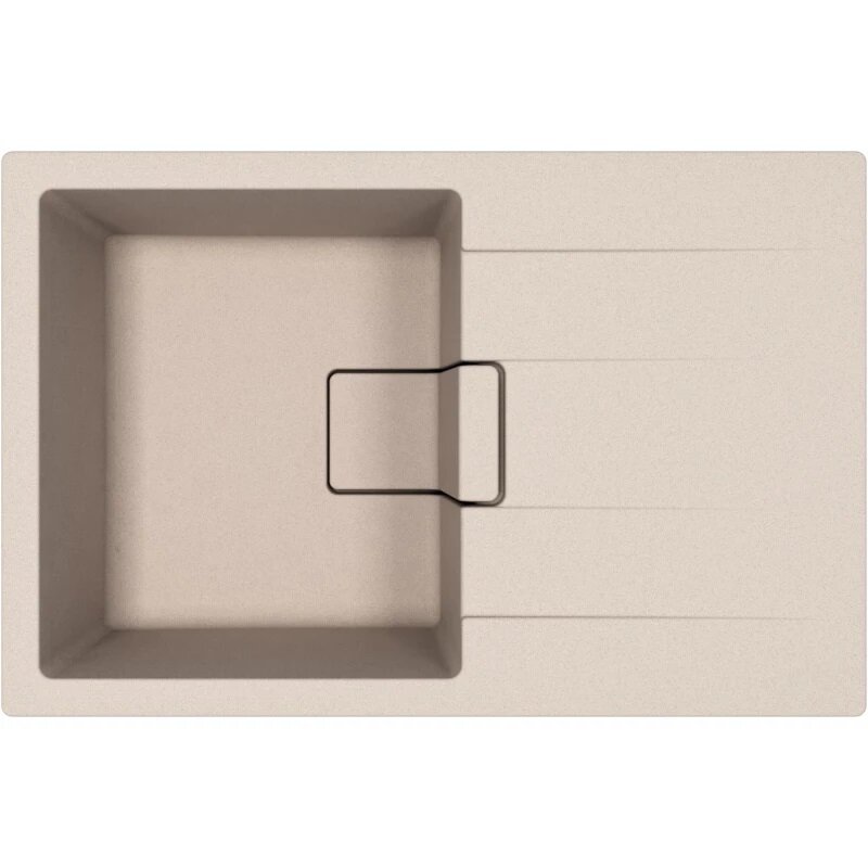 Изображение товара Кухонная мойка Florentina Ривьера из искусственного кварца, бежевый матовый 78x51 см