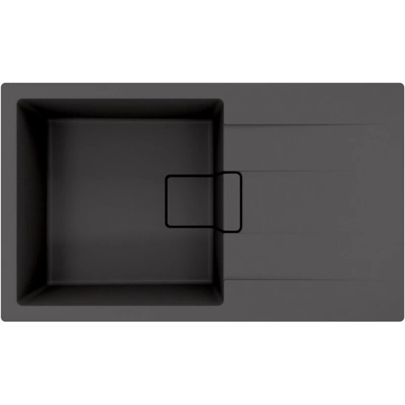 Изображение товара Кухонная мойка Florentina Ривьера 860 из искусственного камня черная