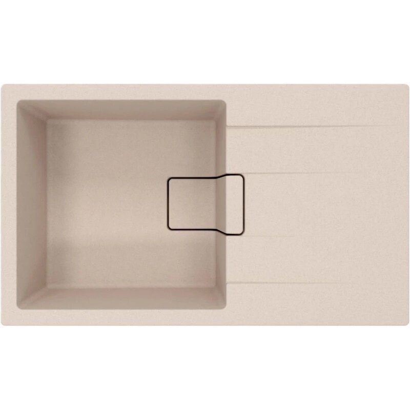 Изображение товара Кухонная мойка Florentina Ривьера 86x51 см бежевый искусственный камень матовая