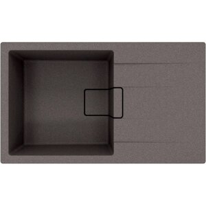 Изображение товара Кухонная мойка Florentina Ривьера 20.485.D0860.102 черная матовая из искусственного кварца