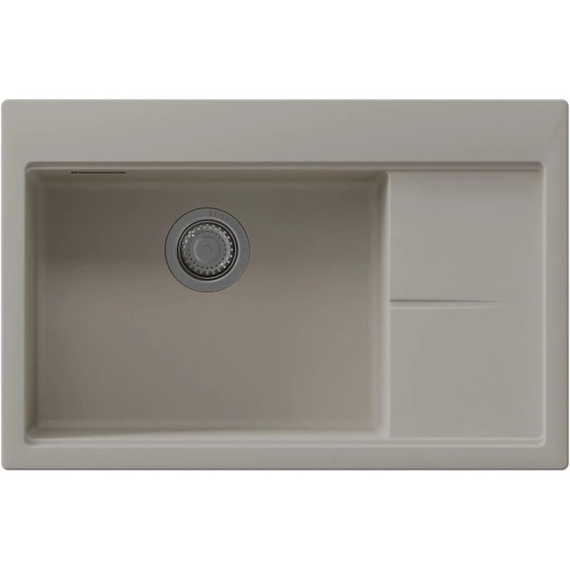 Изображение товара Кухонная мойка Florentina Россана из искусственного кварца 78х51 см серый